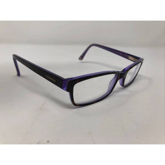 NEW CARRERA women\'s ca6171 rectangle eyeglasses in tortoise purple